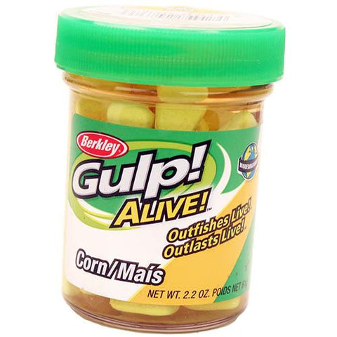 Gulp! Alive! Corn Soft Bait Yellow